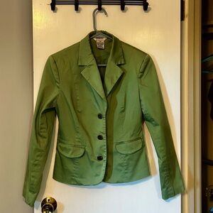Vintage y2k spring green blazer